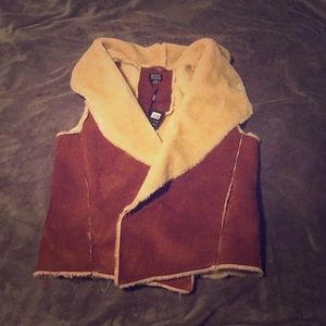 Brown vest